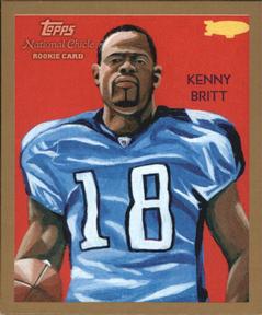 2009 Topps National Chicle - Mini #C187 Kenny Britt Front