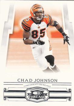 2007 Donruss Threads #11 Chad Johnson Front