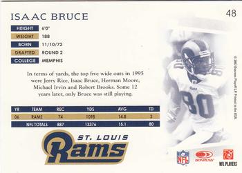 2007 Donruss Threads #48 Isaac Bruce Back