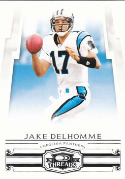 2007 Donruss Threads #67 Jake Delhomme Front