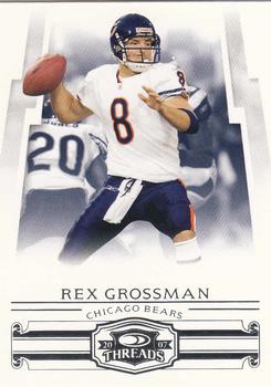 2007 Donruss Threads #70 Rex Grossman Front