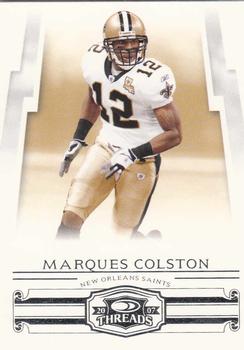 2007 Donruss Threads #105 Marques Colston Front