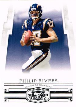 2007 Donruss Threads #115 Philip Rivers Front