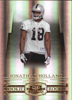 2007 Donruss Threads #158 Johnathan Holland Front