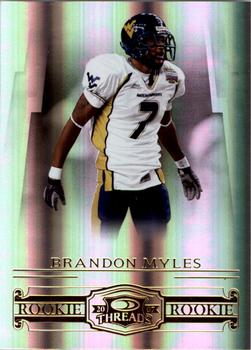 2007 Donruss Threads #171 Brandon Myles Front
