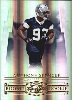 2007 Donruss Threads #211 Anthony Spencer Front
