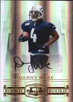 2007 Donruss Threads #246 Danny Ware Front