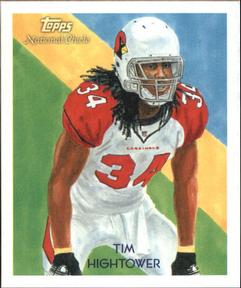 2009 Topps National Chicle - Mini Chicle Back #C61 Tim Hightower Front