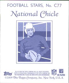 2009 Topps National Chicle - Mini Chicle Back #C77 Ray Rice Back