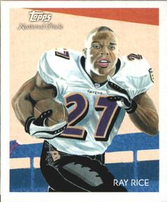 2009 Topps National Chicle - Mini Chicle Back #C77 Ray Rice Front
