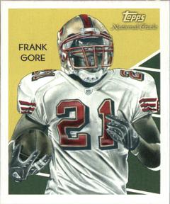 2009 Topps National Chicle - Mini Chicle Back #C150 Frank Gore Front