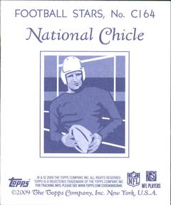 2009 Topps National Chicle - Mini Chicle Back #C164 Roy Williams Back