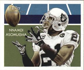 2009 Topps National Chicle - Mini Topps Back #C2 Nnamdi Asomugha Front