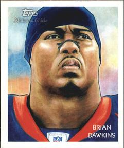2009 Topps National Chicle - Mini Topps Back #C97 Brian Dawkins Front