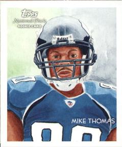 2009 Topps National Chicle - Mini Topps Back #C118 Mike Thomas Front