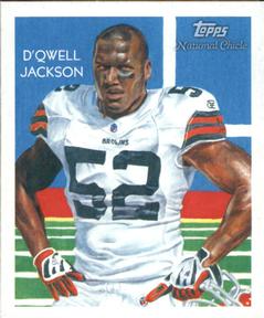 2009 Topps National Chicle - Mini Topps Back #C189 D'Qwell Jackson Front