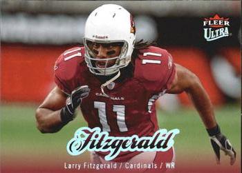 2007 Ultra #4 Larry Fitzgerald Front