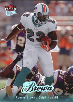 2007 Ultra #105 Ronnie Brown Front
