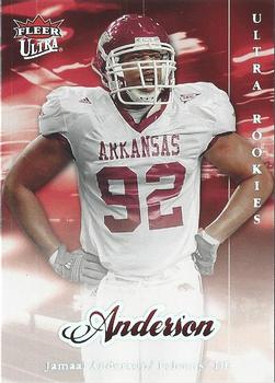2007 Ultra #227 Jamaal Anderson Front