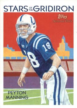 2009 Topps National Chicle - Stars of the Gridiron #SG-10 Peyton Manning Front
