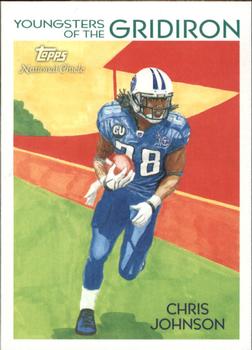 2009 Topps National Chicle - Youngsters of the Gridiron #YG-2 Chris Johnson Front