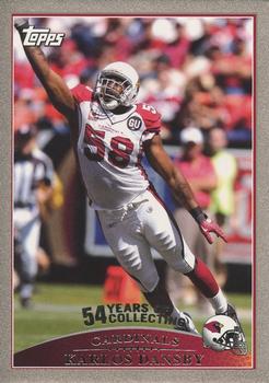 2009 Topps - Platinum #179 Karlos Dansby Front