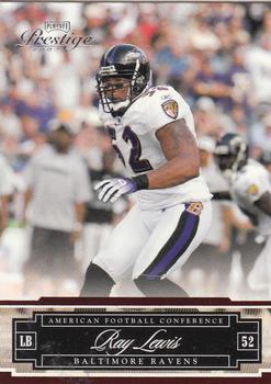 2007 Playoff Prestige #15 Ray Lewis Front