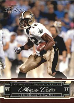 2007 Playoff Prestige #92 Marques Colston Front
