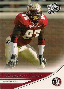 2007 Press Pass #28 Lawrence Timmons Front