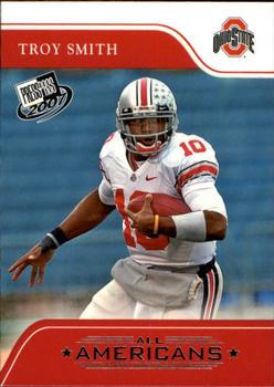 2007 Press Pass #75 Troy Smith Front
