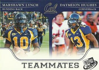 2007 Press Pass #88 Marshawn Lynch / Daymeion Hughes Front