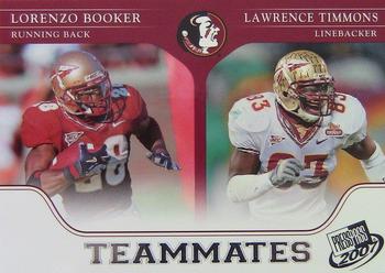 2007 Press Pass #90 Lorenzo Booker / Lawrence Timmons Front