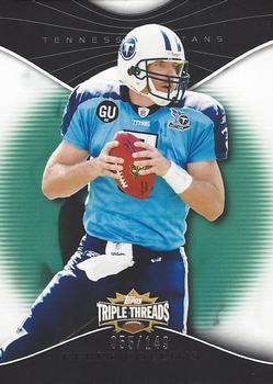 2009 Topps Triple Threads - Emerald #24 Kerry Collins  Front