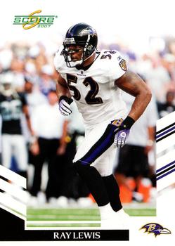 2007 Score #181 Ray Lewis Front