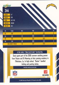 2007 Score #344 Craig 