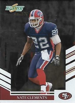 2007 Score Select #127 Nate Clements Front