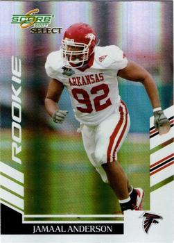2007 Score Select #368 Jamaal Anderson Front