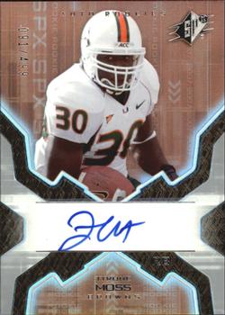 2007 SPx #166 Tyrone Moss Front