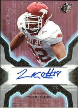 2007 SPx #177 Jamaal Anderson Front