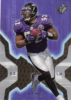 2007 SPx #10 Ray Lewis Front