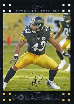 2007 Topps #247 Troy Polamalu Front