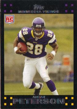 2007 Topps #301 Adrian Peterson Front