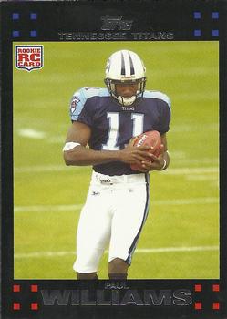 2007 Topps #333 Paul Williams Front