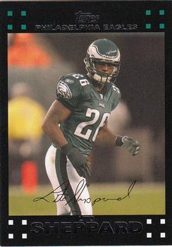 2007 Topps #240 Lito Sheppard Front