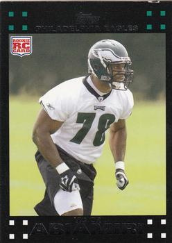 2007 Topps #359 Victor Abiamiri Front