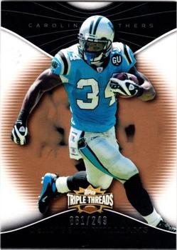 2009 Topps Triple Threads - Sepia #31 DeAngelo Williams Front