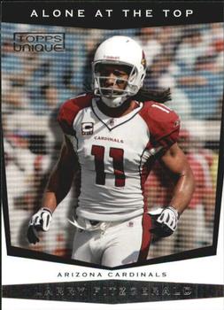 2009 Topps Unique - Alone At The Top #AT6 Larry Fitzgerald Front