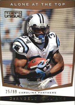 2009 Topps Unique - Alone At The Top Bronze #AT4 DeAngelo Williams Front