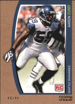 2009 Topps Unique - Bronze #151 Aaron Curry Front