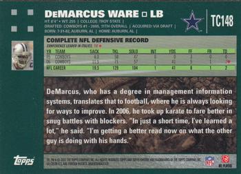2007 Topps Chrome #TC148 DeMarcus Ware Back
